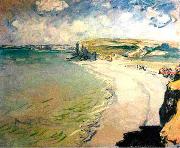 Claude Monet The Beach at Pourville Spain oil painting artist